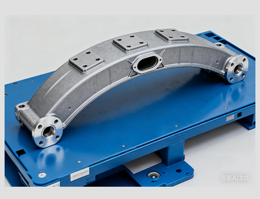 Rear Floor Crossmember of Automobile